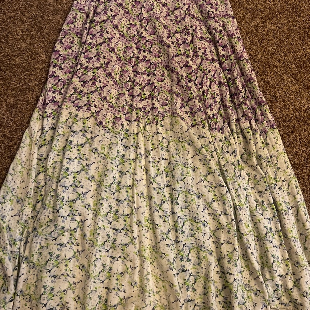 Urban Renewal ombré maxi skirt